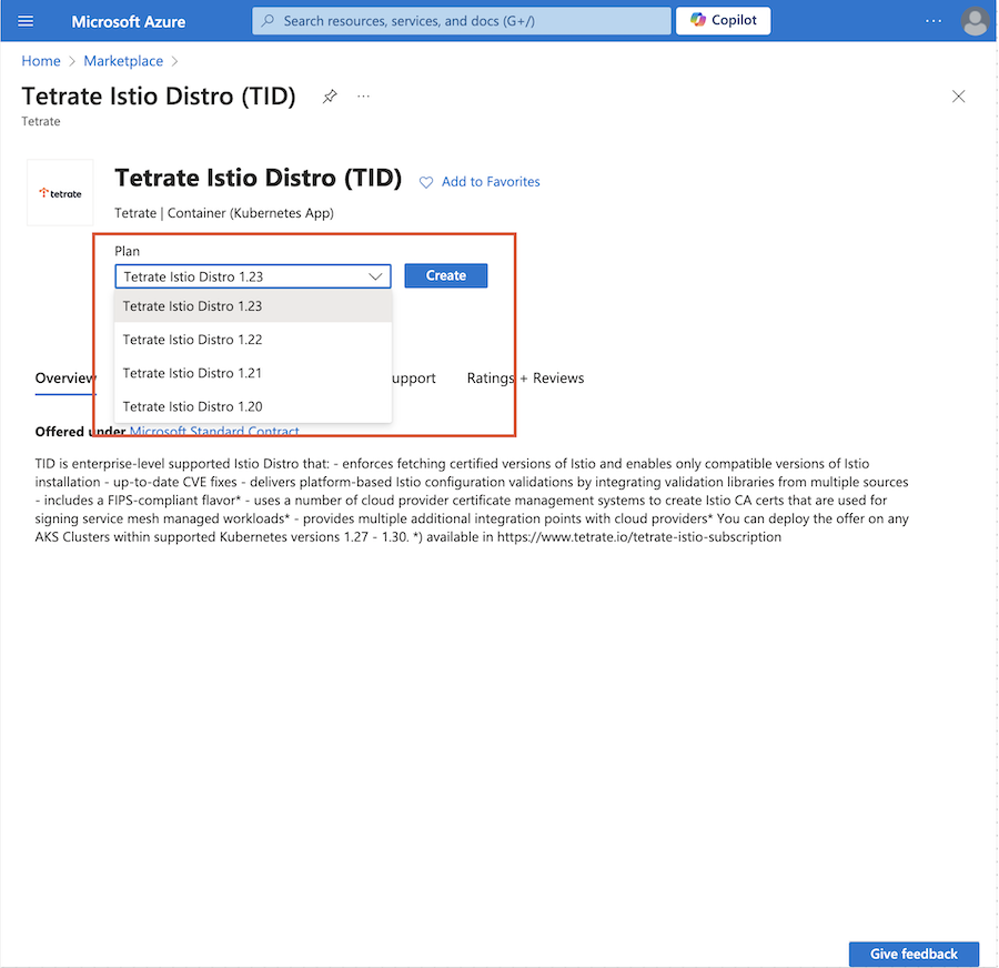 Selecting distro