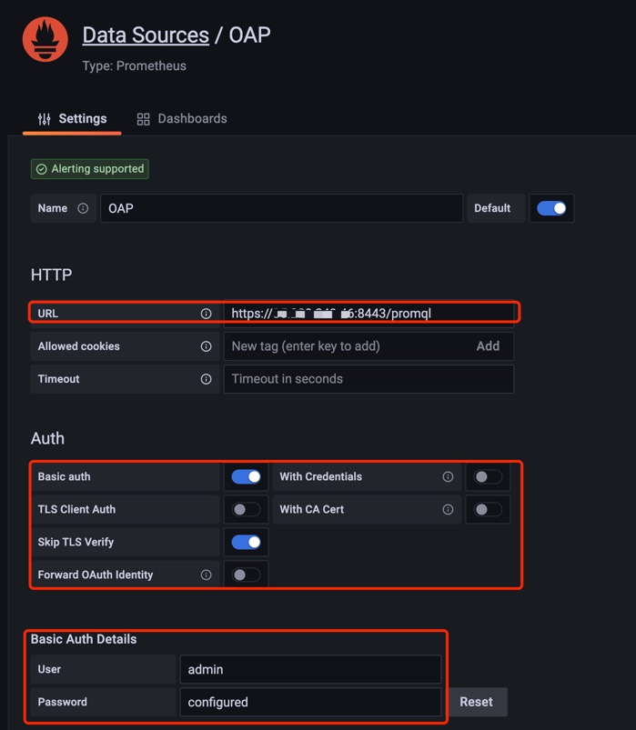 grafana data source