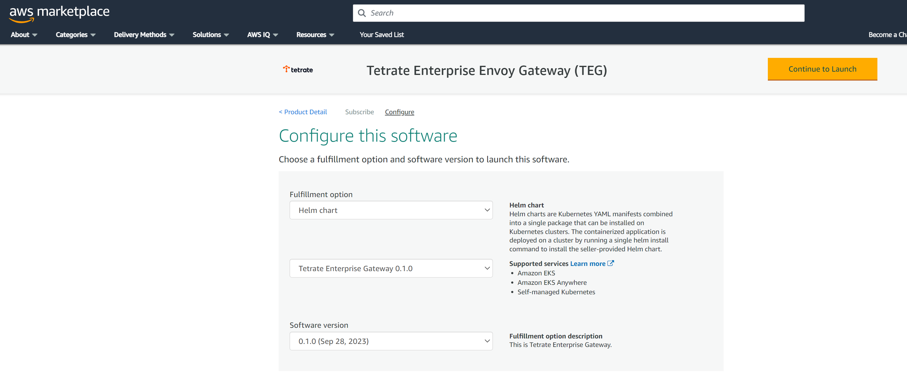 Configure the TSE Software